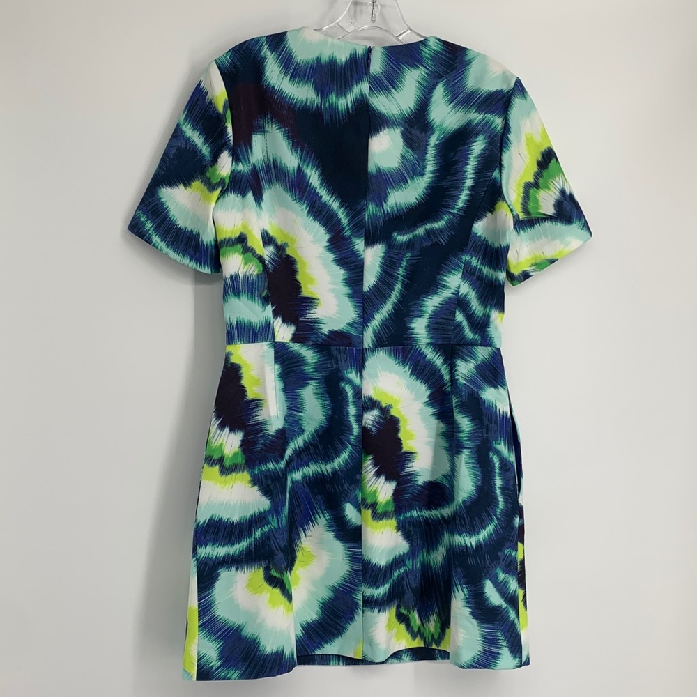 Sz 8 NEW French Connection Annisa Whisper Printed Mini Dress w pockets NWT $148 - Picture 3 of 17